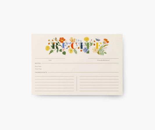 Rifle Paper Co. - Recipe Cards (2) Styles