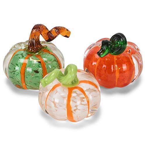 Glass Mini Fall Pumpkin