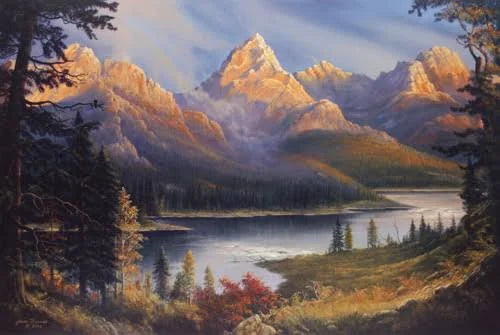 Teton Sunrise, Jesse Barnes