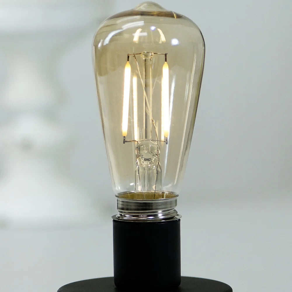 DECORATIVE LIGHT W/ MTL. BASE