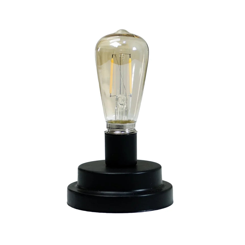 DECORATIVE LIGHT W/ MTL. BASE