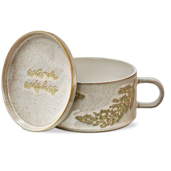 Warm Wishes Soup Mug W/Lid