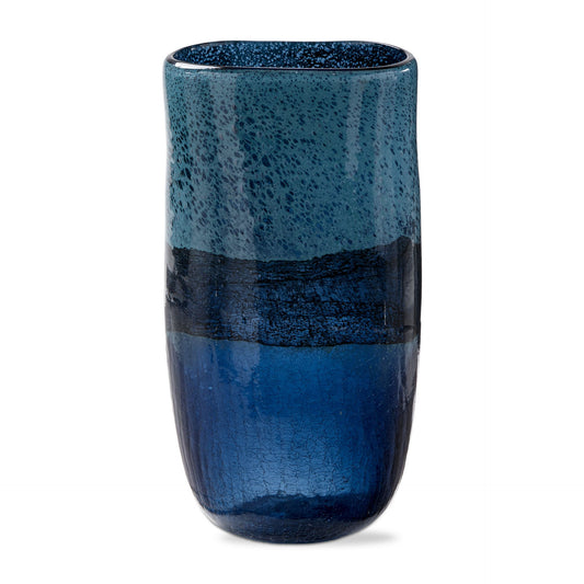 blue ombre vase - blue multi