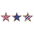 Wood Framed Pattern Star Decor