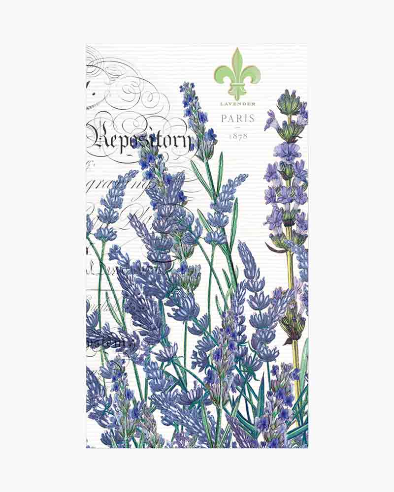 Michel Design Works Hostess Rectangle Napkins - Lavender Rosemary
