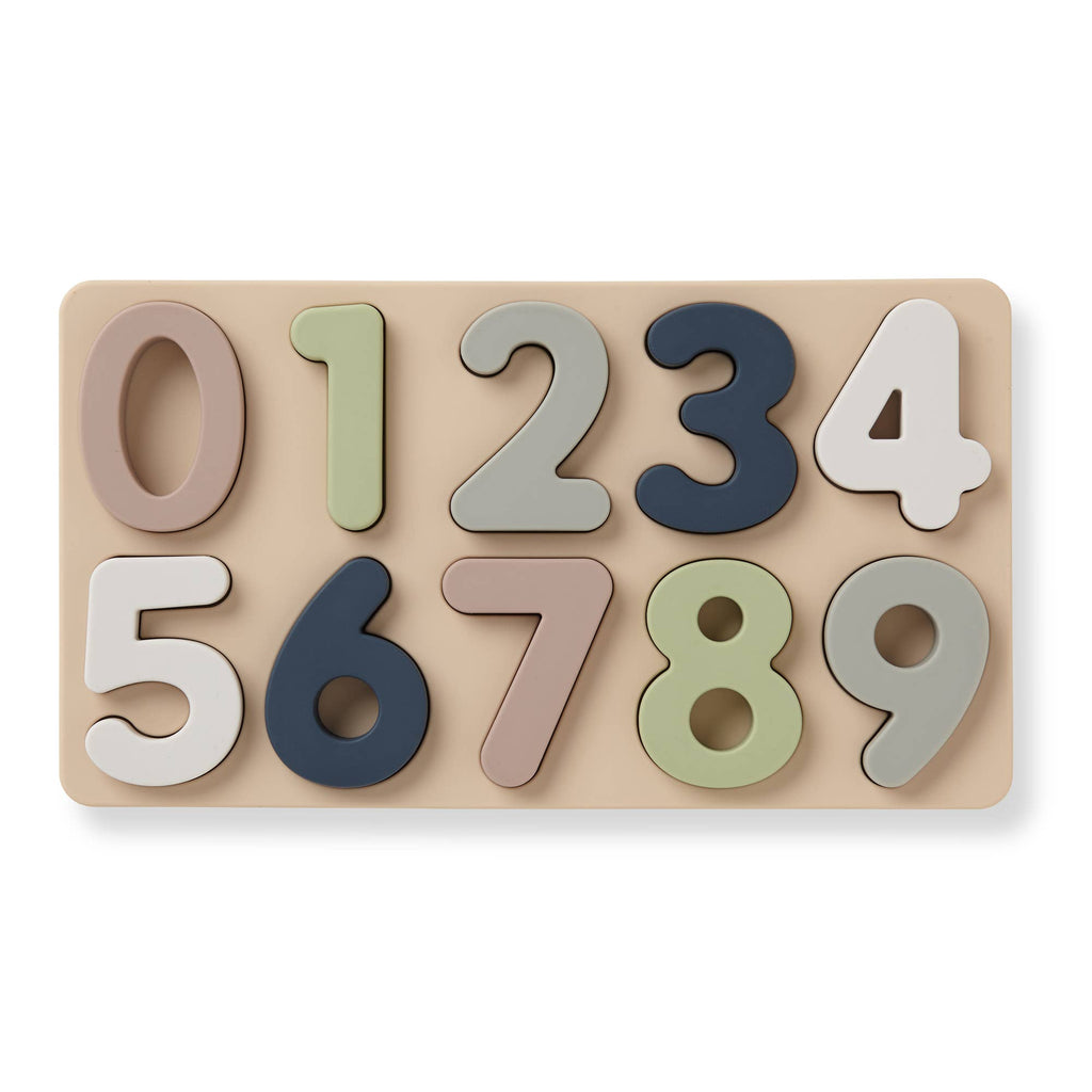 Soft Silicone Number Puzzle (11-pc) for Toddlers