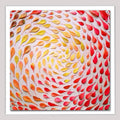 Sarah Smiles Creations - Leaf Swirl • Floral Greeting Card • Nature Art Photography