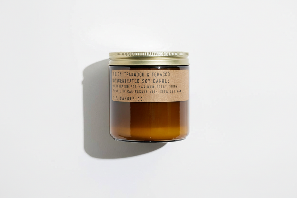P.F. Candle Co. - Teakwood & Tobacco - Large Concentrated Candle
