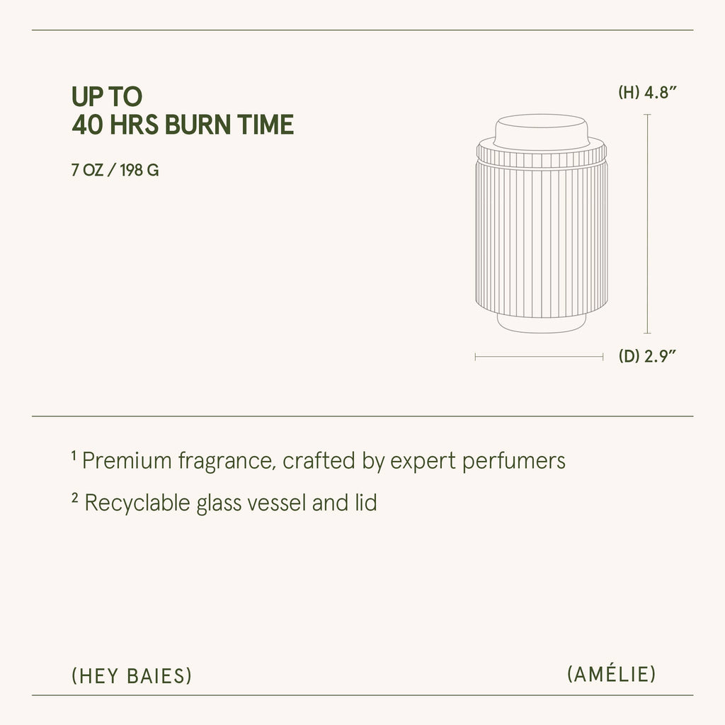 La Jolie Muse - Hey Baies Scented Candle - 7oz