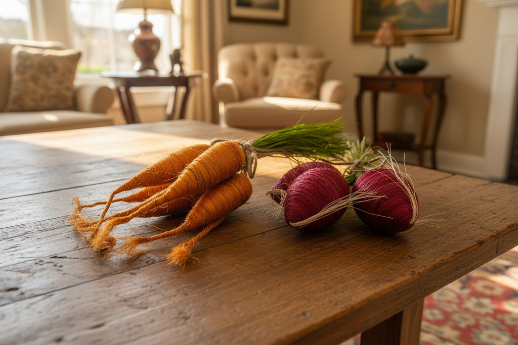 Carrots or Beets Plush Sets - (Select from 2 Styles)