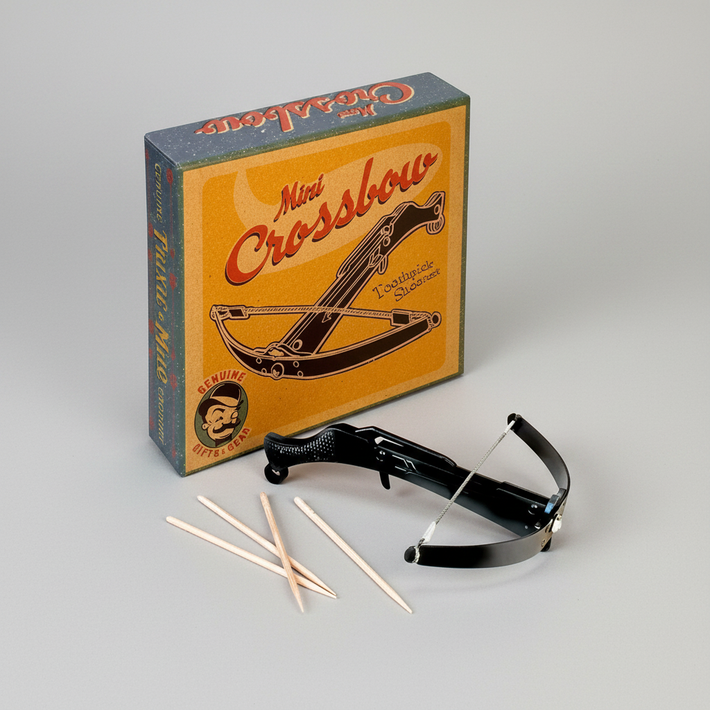 Lucky Jack - Mini Crossbow Toothpick Shooter