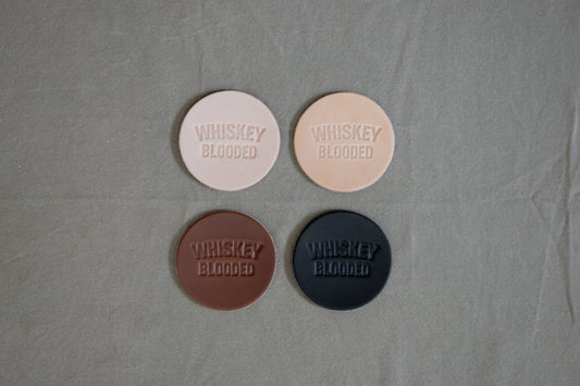 Manready Mercantile Leather Coaster | Whiskey Blooded