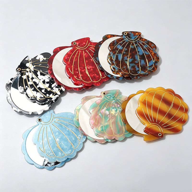 DAYLA - Seashell Acetate Mirror