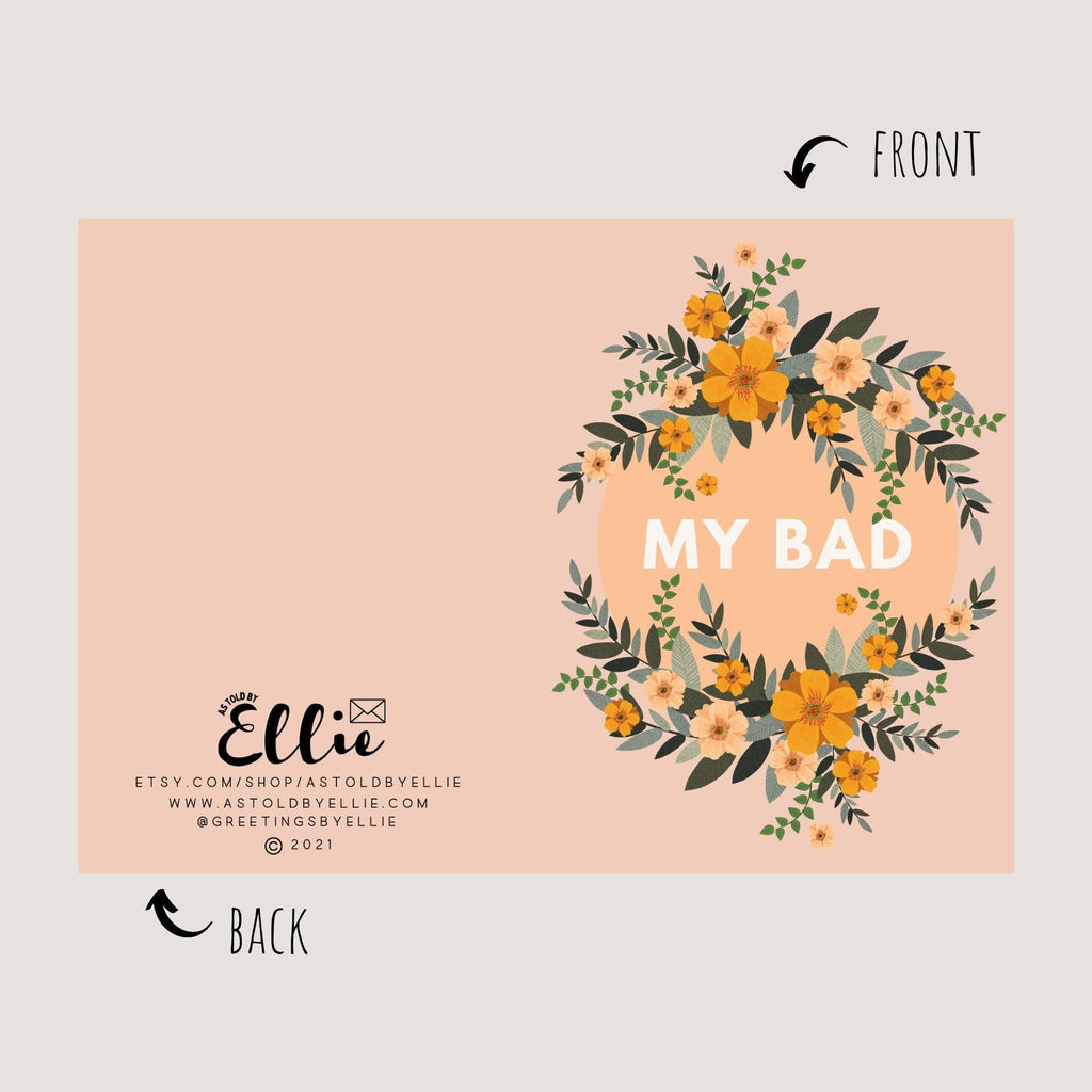 As Told By Ellie - My Bad Card