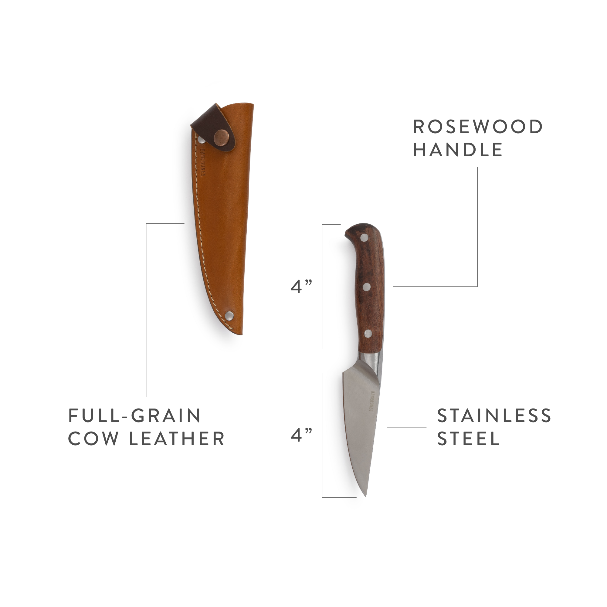 Barebones - Wilderness Paring Knife