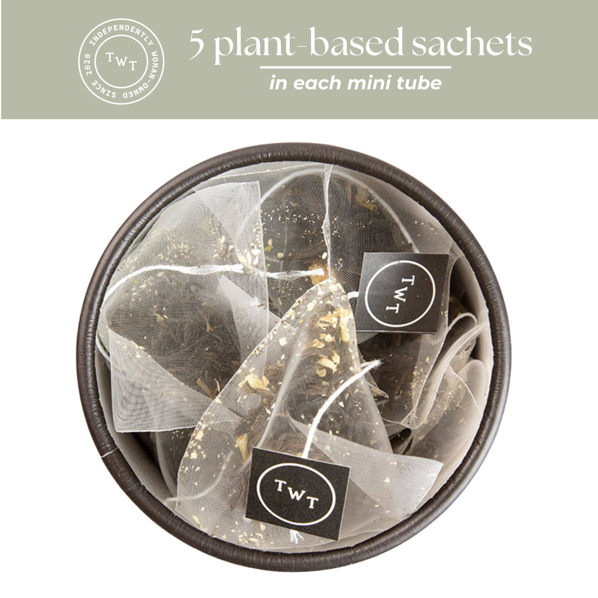 Tea with Tae - Jasmine Green Tea Mini Tube Gift (5 tea bags)