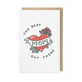 Mom Heart Greeting Card