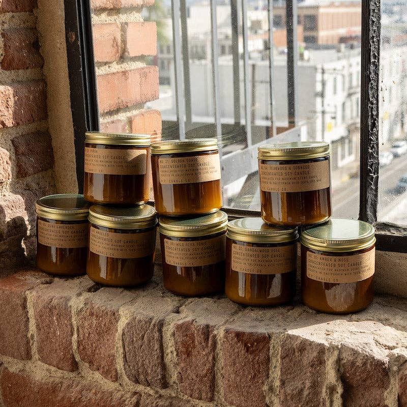 P.F. Candle Co. - Amber & Moss - Large Concentrated Candle