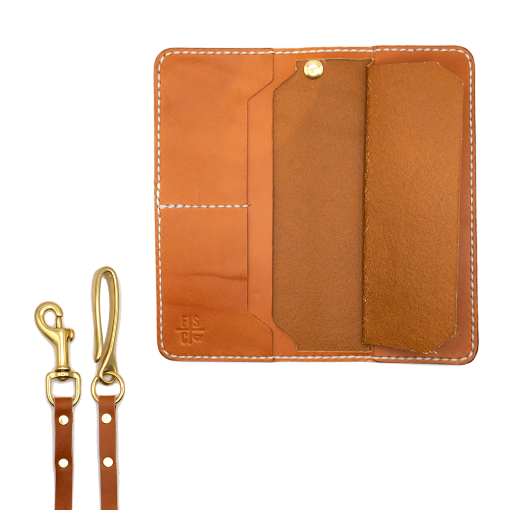 Fontenelle Supply Co. Leather Trucker Wallet