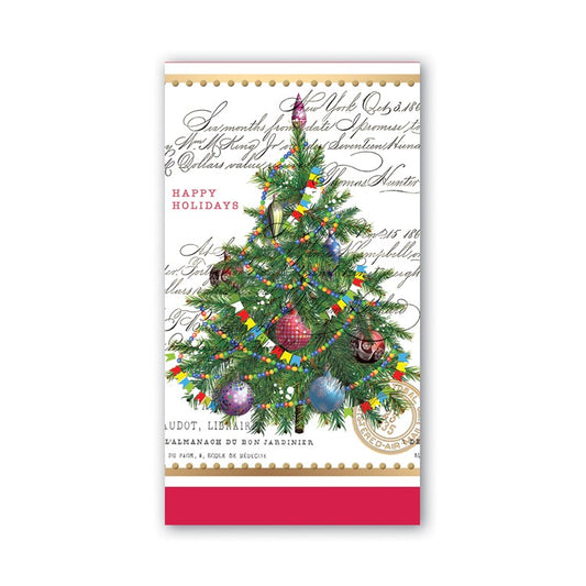 Michel Design Works - White Christmas Hostess Napkins