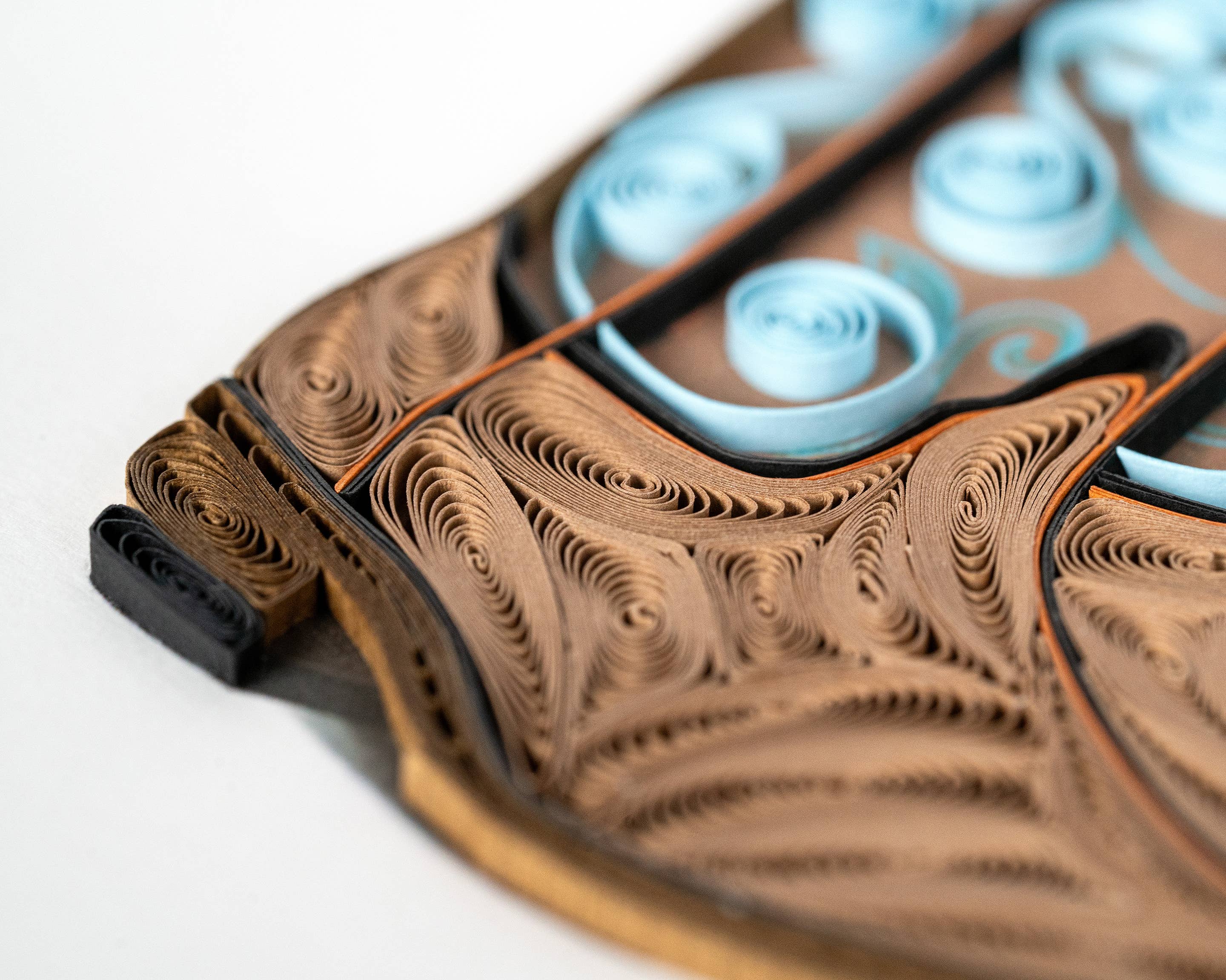 Quilling Greeting Card - Quilled Cowboy Boots
