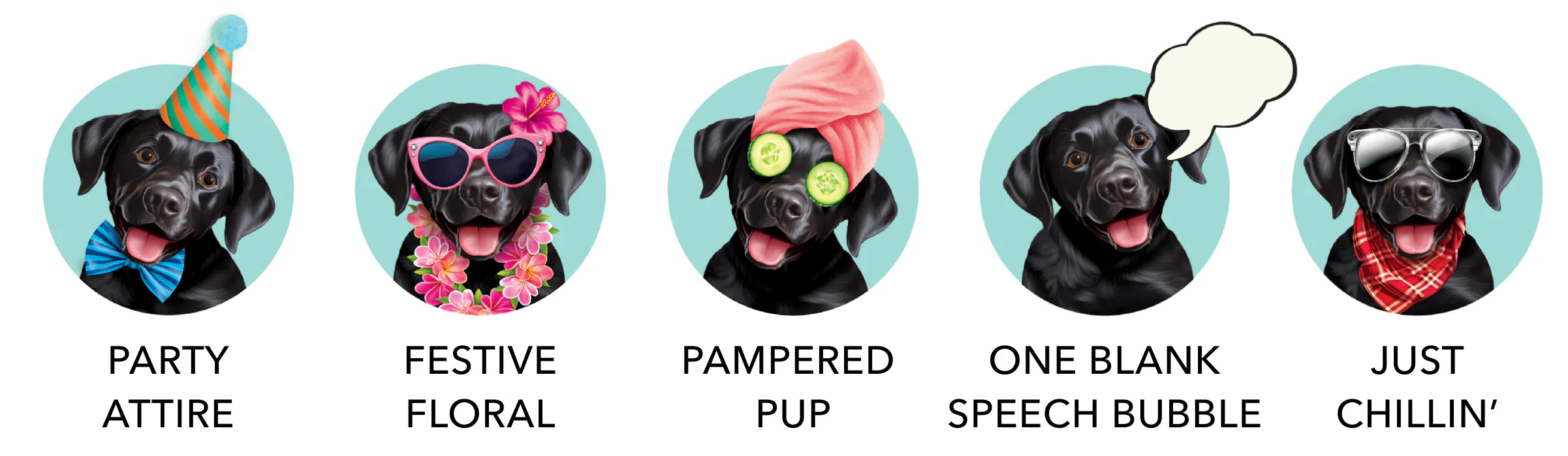 Freshcut Paper. Black Lab - Pop Up Greeting Card