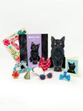 Freshcut Paper. Black Cat - Pop Up Greeting Card