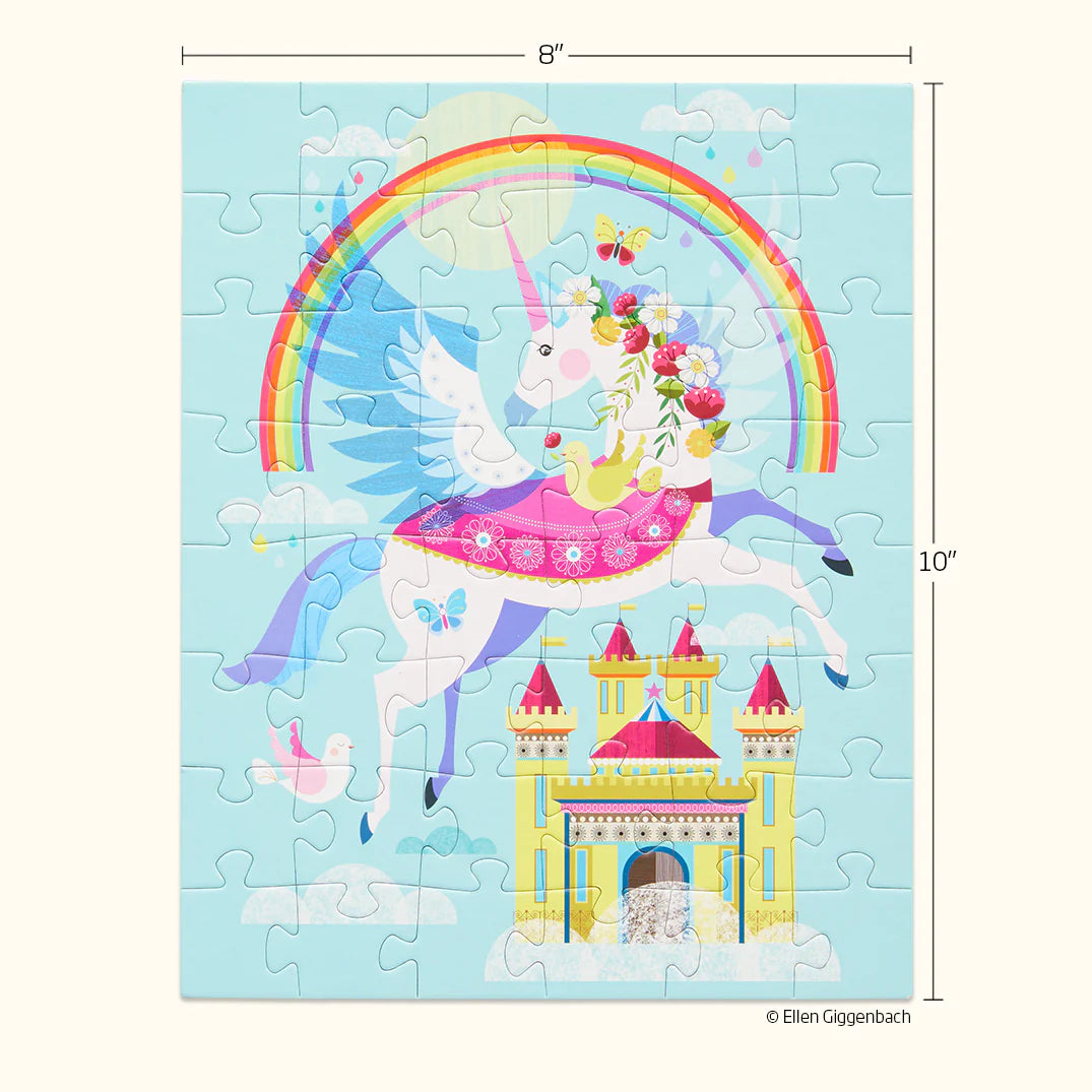 Rainbow Unicorn 48 Piece Jigsaw Puzzle
