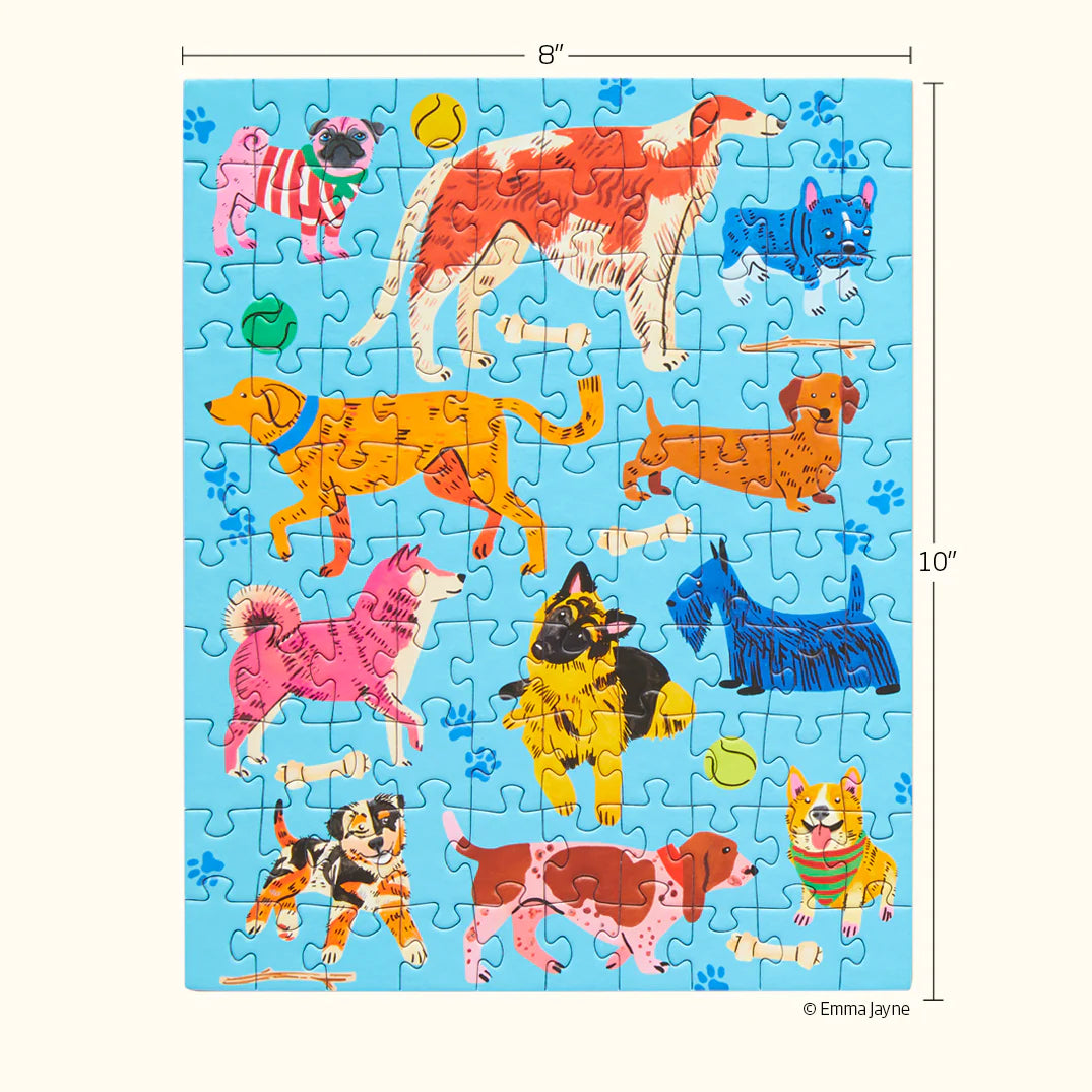 Pooches Playtime 100 Piece Jigsaw Puzzle