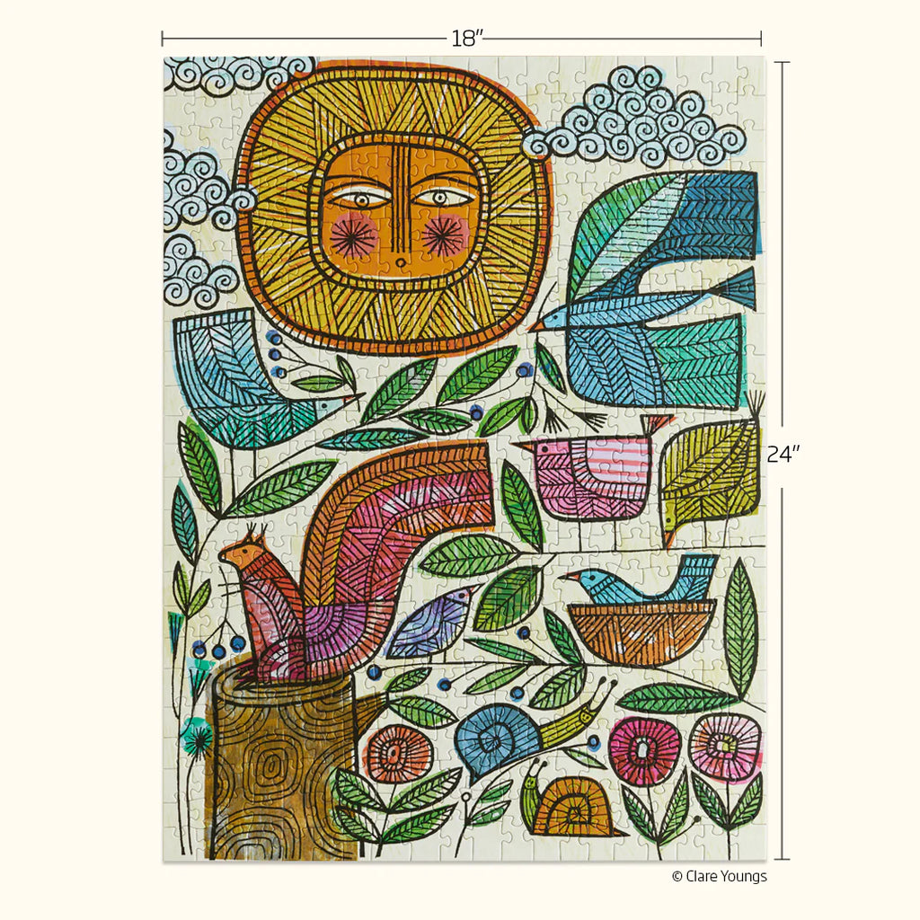 Peaceful Garden - 500 Piece Jigsaw Puzzle