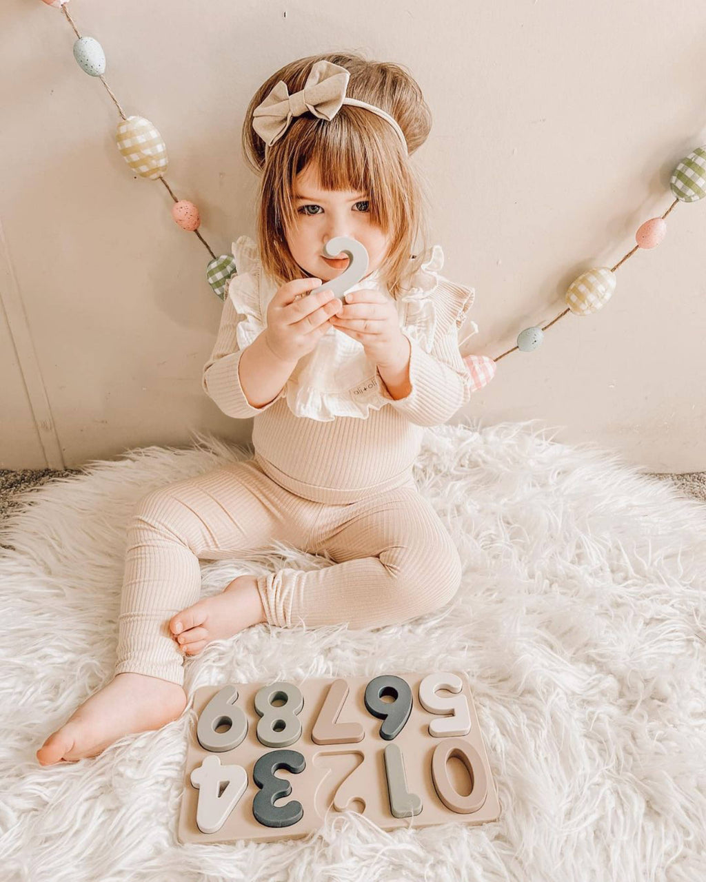 Soft Silicone Number Puzzle (11-pc) for Toddlers