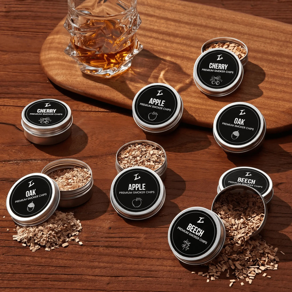 TsukiGlass - Smoker Kit For Whisky & Cocktail (Storm Bundle)