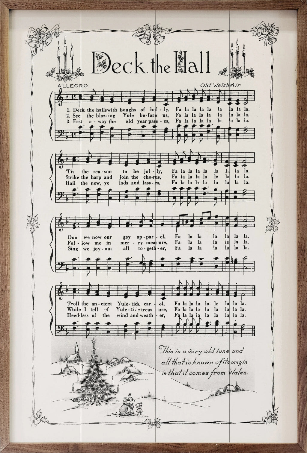 Deck The Halls Music Sheet