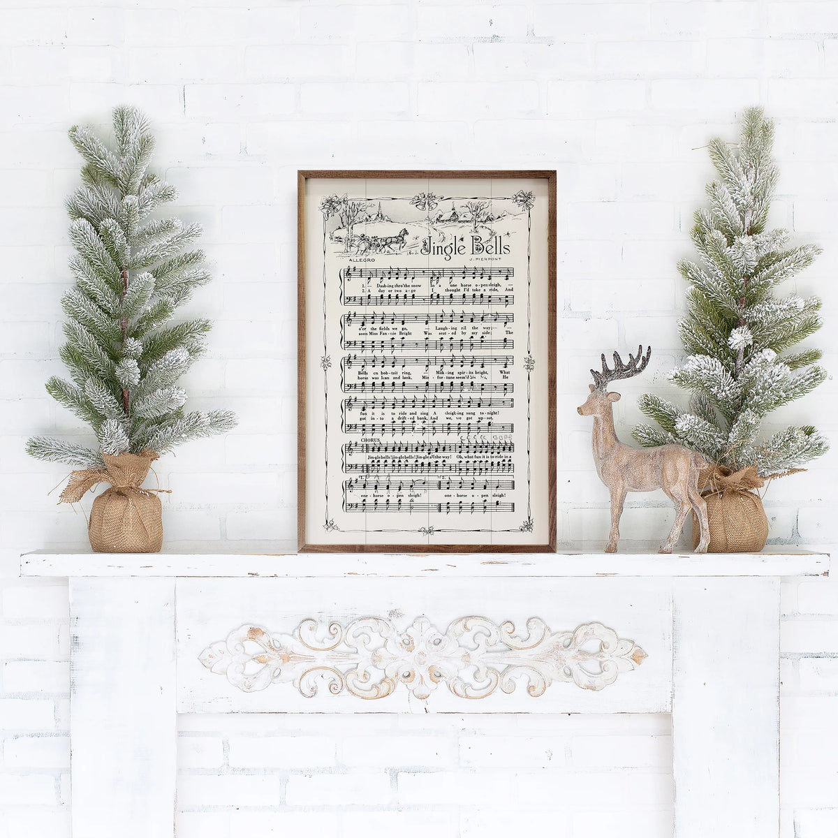 Jingle Bells Sheet Music Wall Art (Copy)