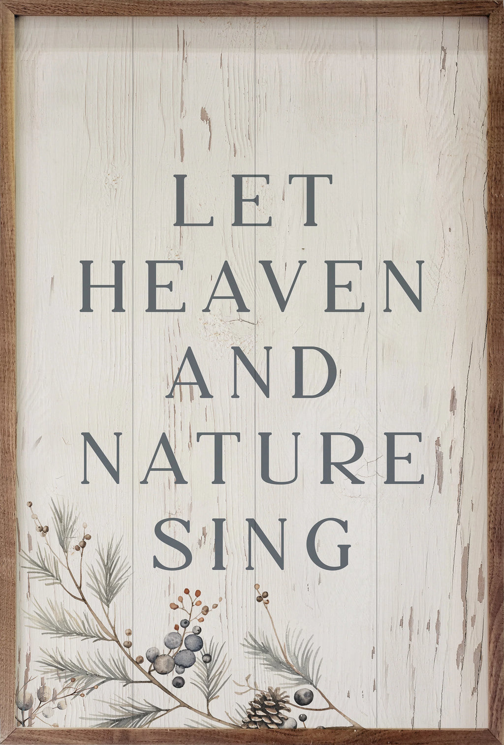 Let Heaven And Nature Sing Wall Art