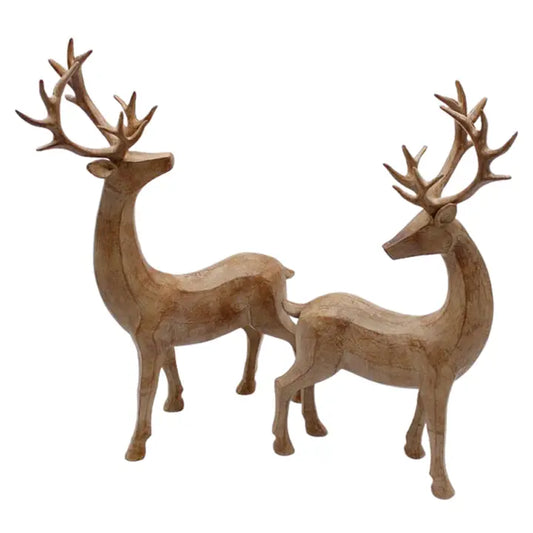 Tan Resin Deer (2 Sizes)