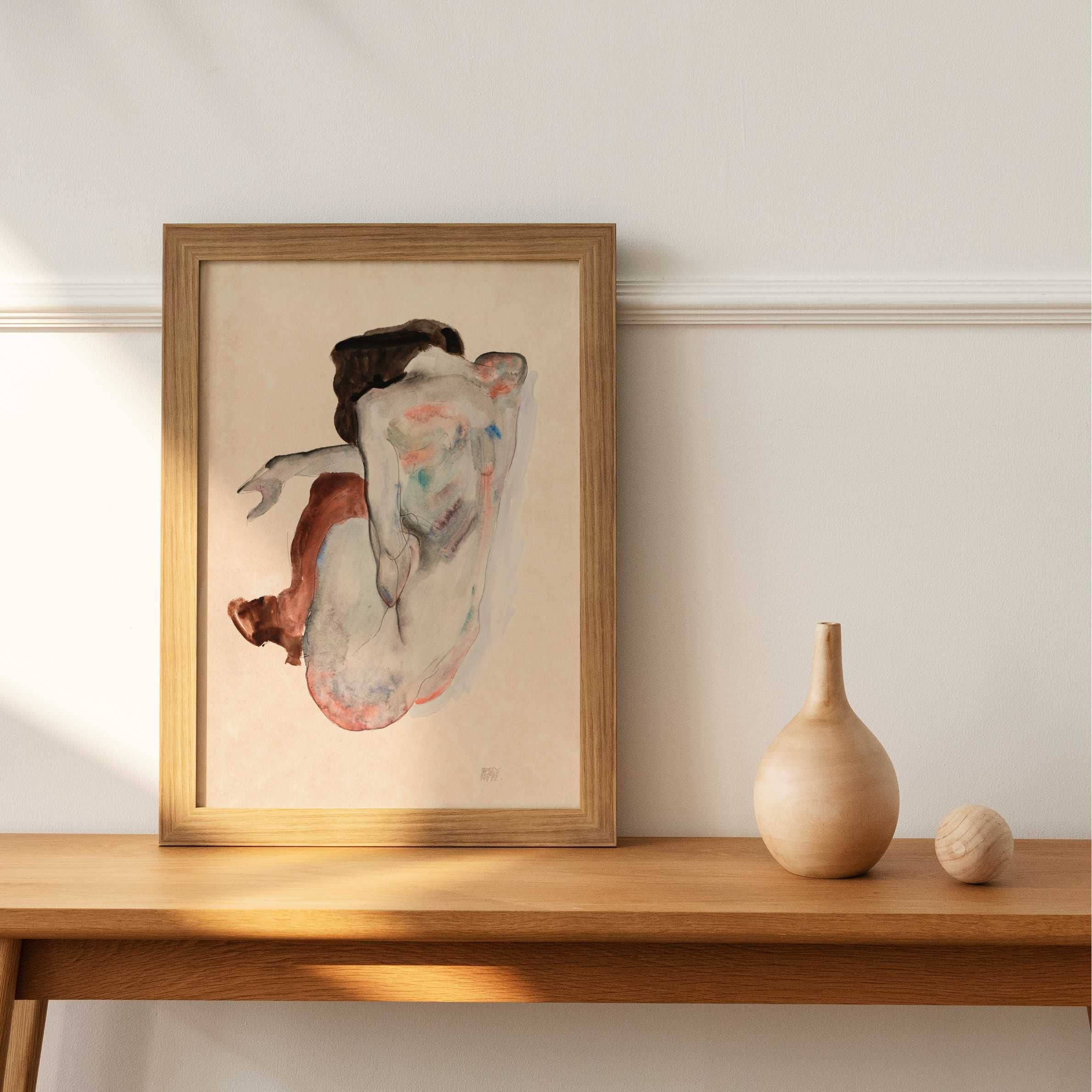 Knot & Soul - Egon Schiele - Naked Lady