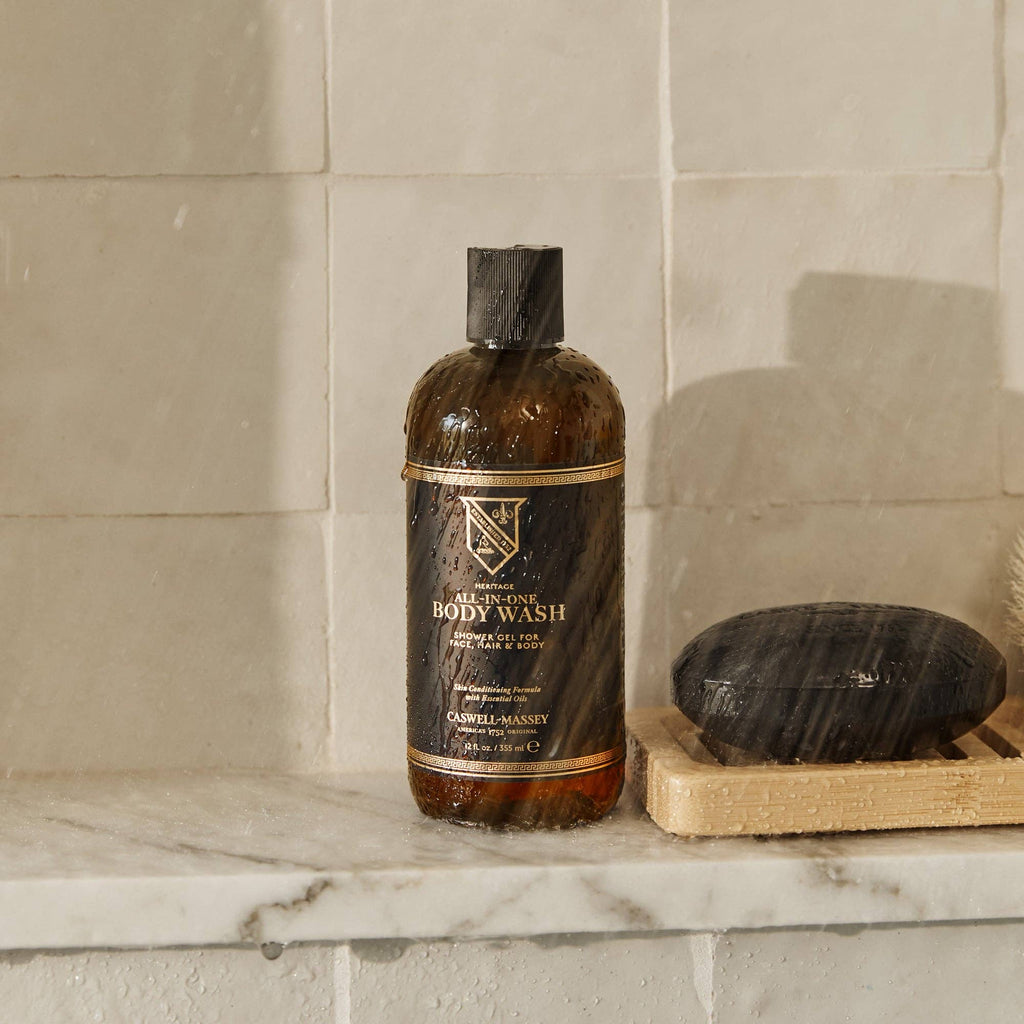 Caswell-Massey - All-in-One Hair Face and Body Wash, Citrus & Herbal, 12oz