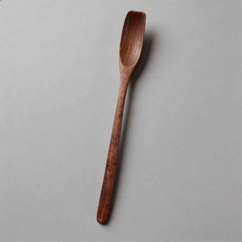 DAYLA - Wood Long-Handle Coffee Stirring Ring