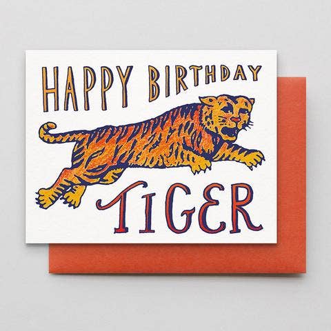 Hammerpress - Birthday Tiger