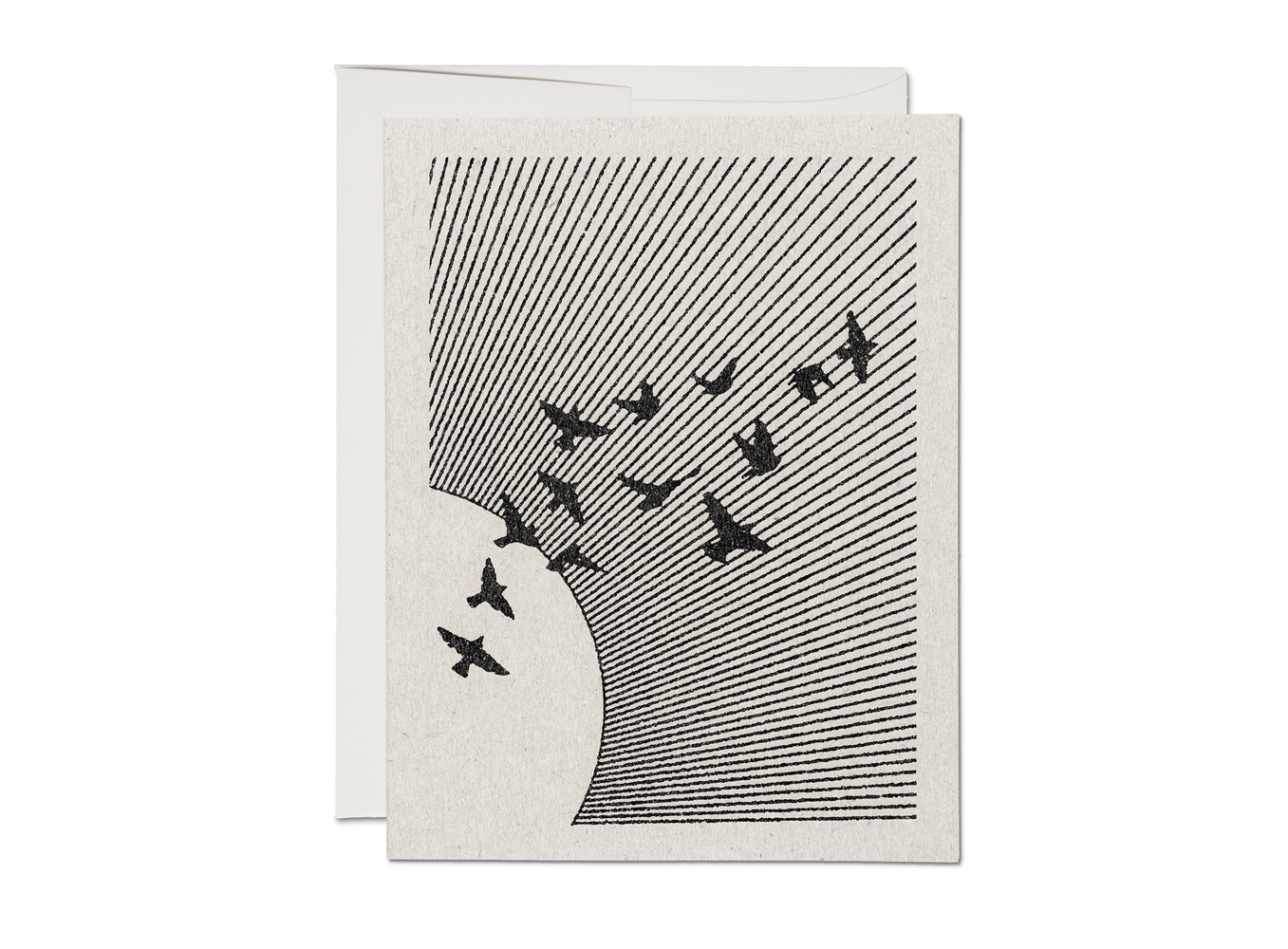 Red Cap Cards - Flock everyday greeting card