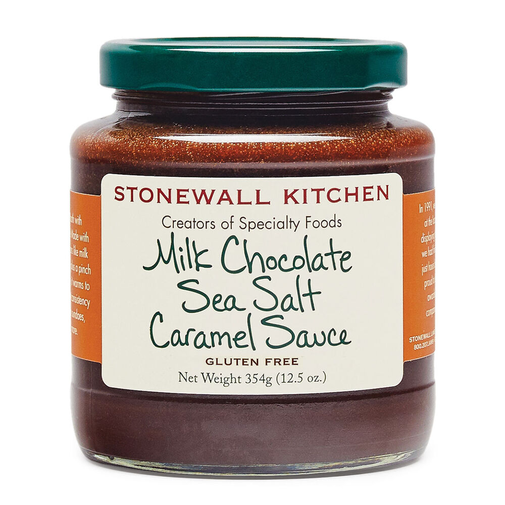 Stonewall Kitchen Milk Chocolate Sea Salt Caramel Sauce 12.5 oz