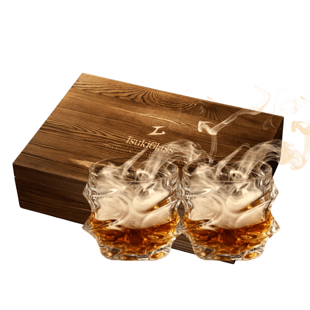 TsukiGlass - Smoker Kit For Whisky & Cocktail (Storm Bundle)