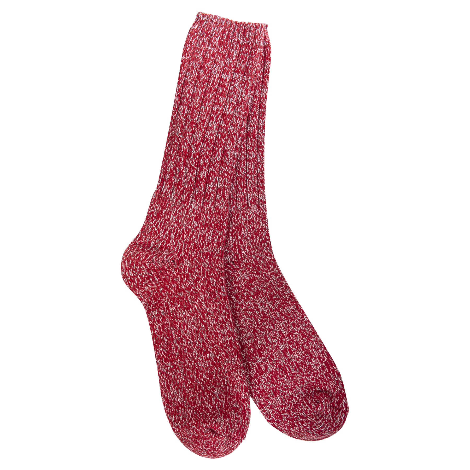 World's Softest Socks - Men's 1902 Metro Ragg Crew Crimson