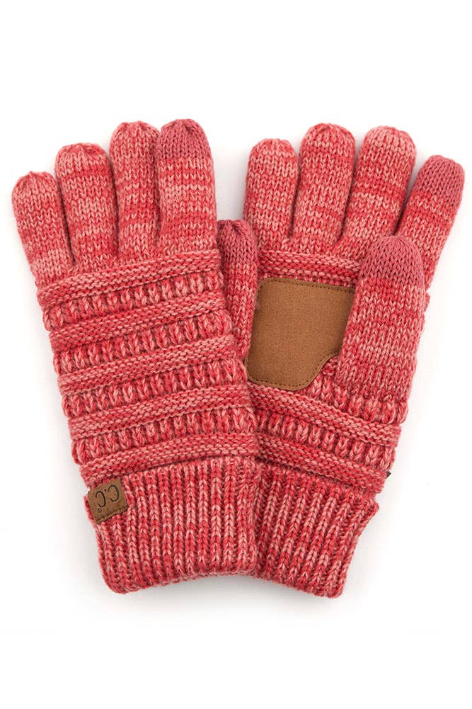 Hana - C.C Multi Color Gloves with Lining Inside