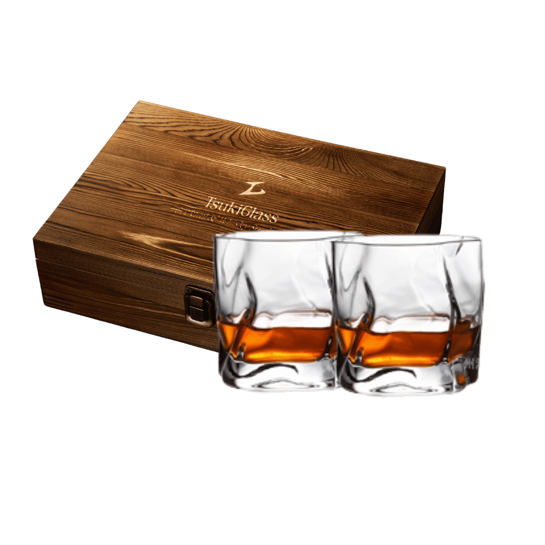 TsukiGlass - Smoker Kit For Whisky & Cocktails (With Torch)