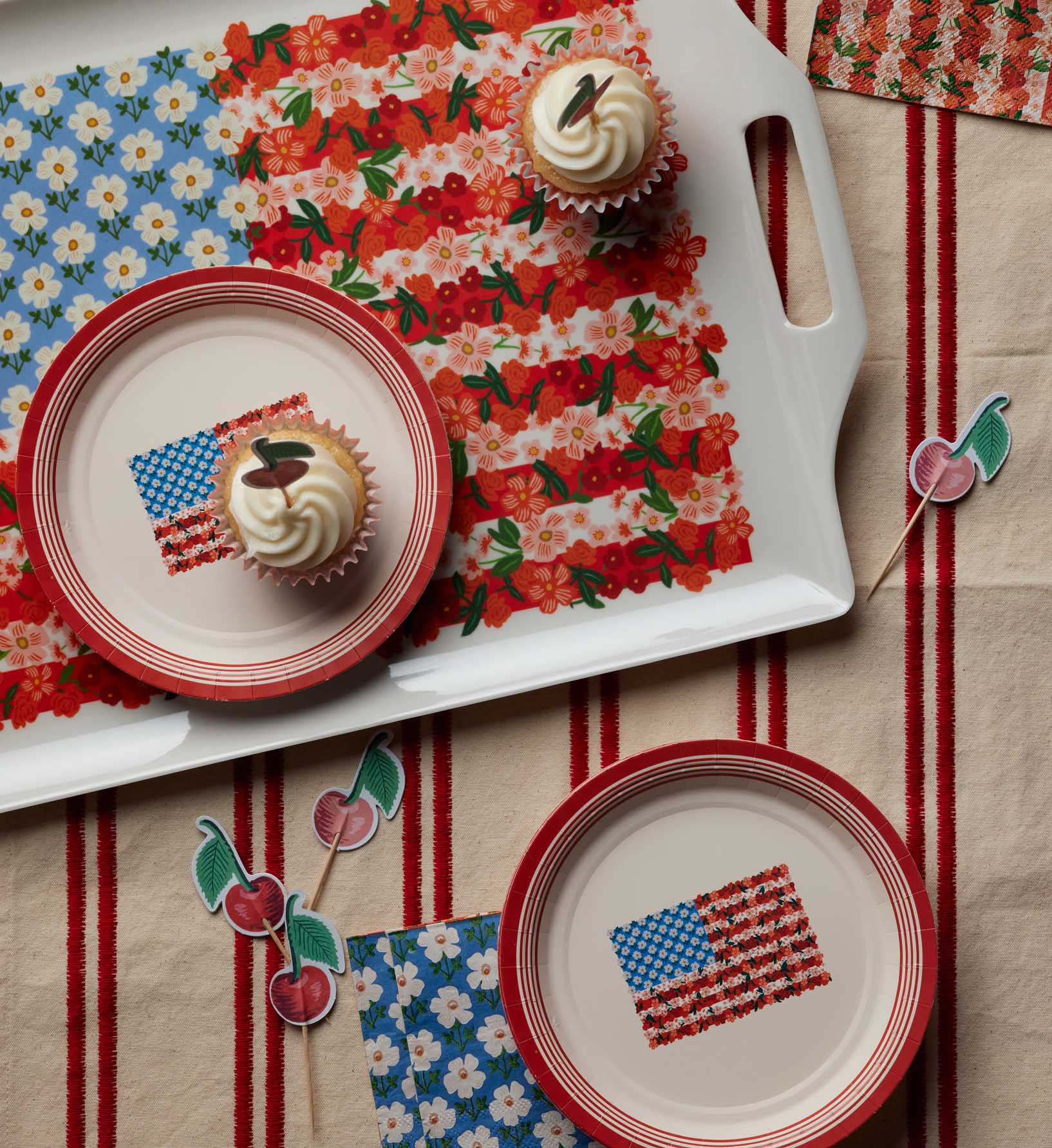 Rifle Paper Co. Americana Paper Plates