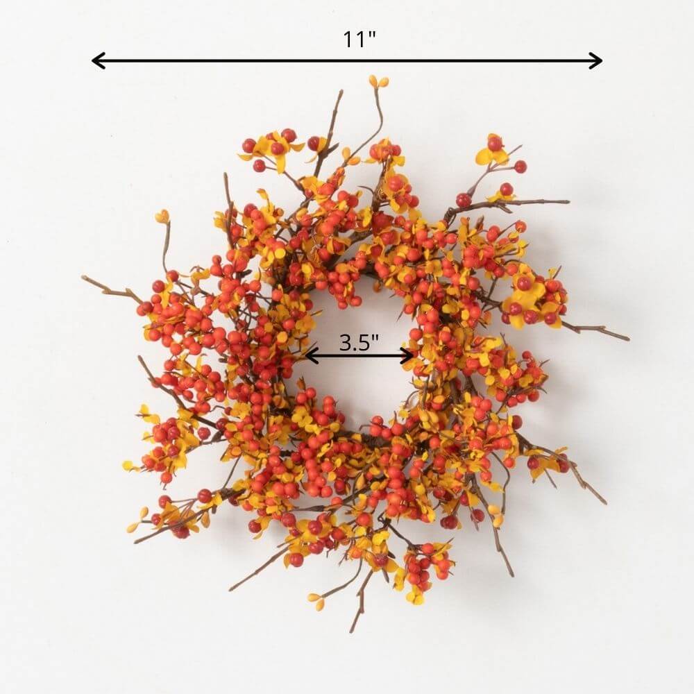 Fall Bittersweet / Berry Ring  11"
