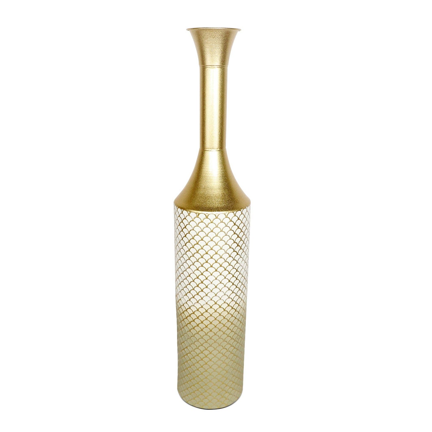 Handmade Metal 41" Floor Vase