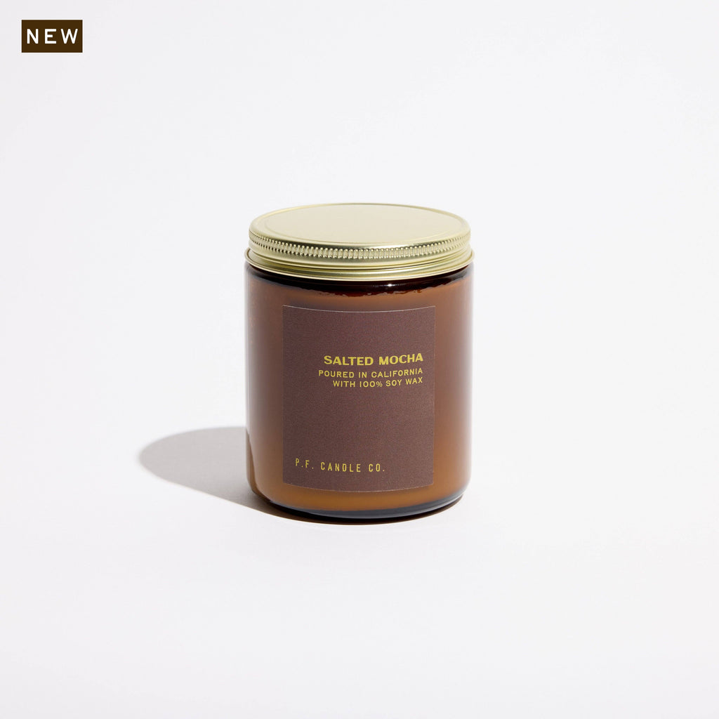 P.F. Candle Co. - Salted Mocha– Standard Candle